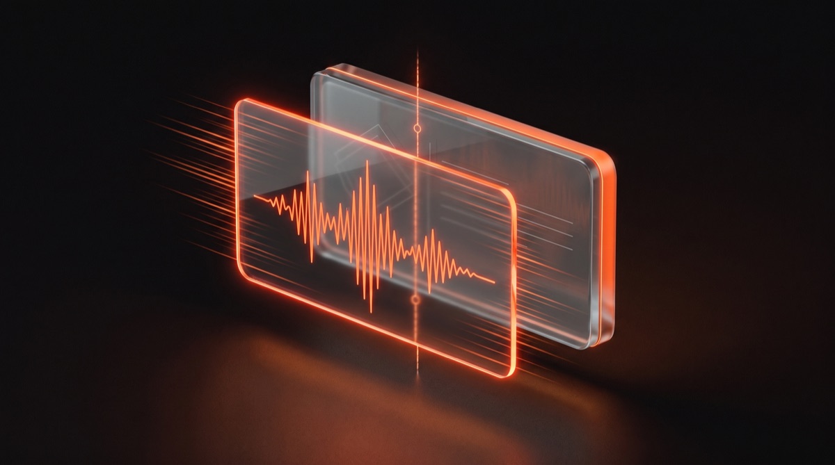 Layered abstraction of stacked earthquake notifications arriving on a phone at different speeds