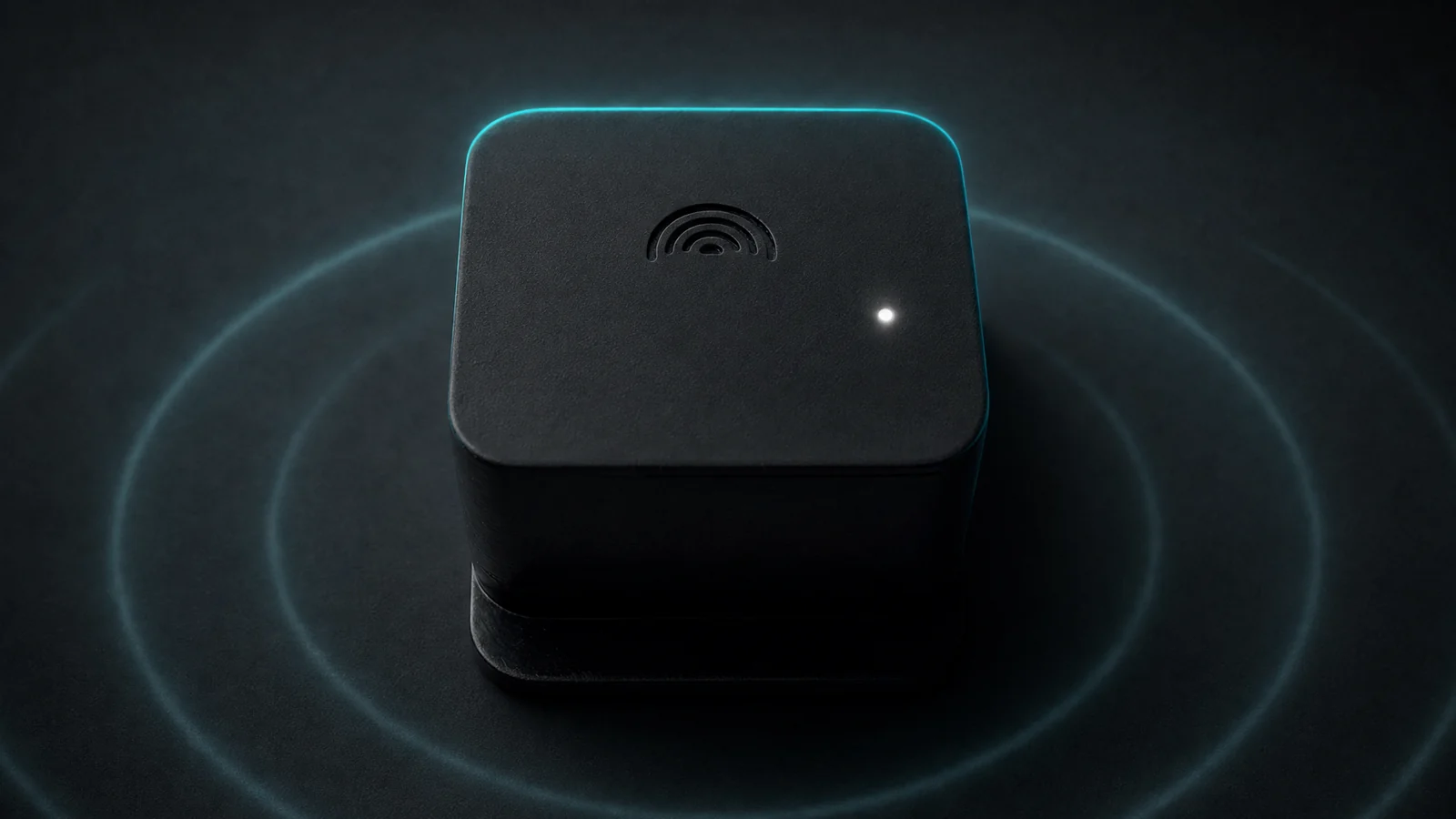 GeoShake T1 with seismic waves radiating from it